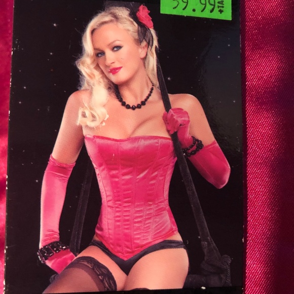 Hot Pink Corset - Picture 4 of 5